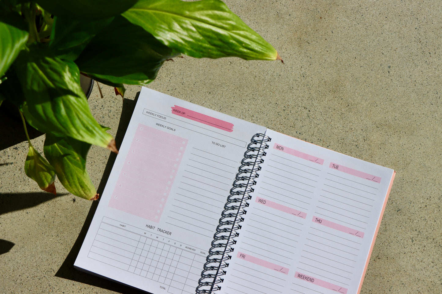 The My Weekly Hustle Planner