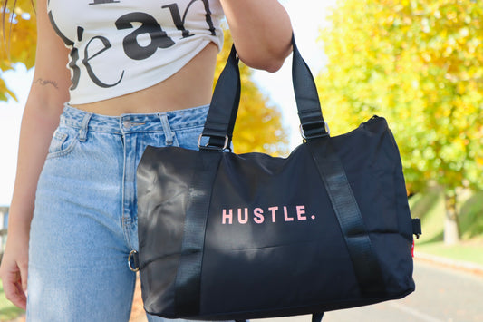 The Ready To Hustle Bag - Midnight Black